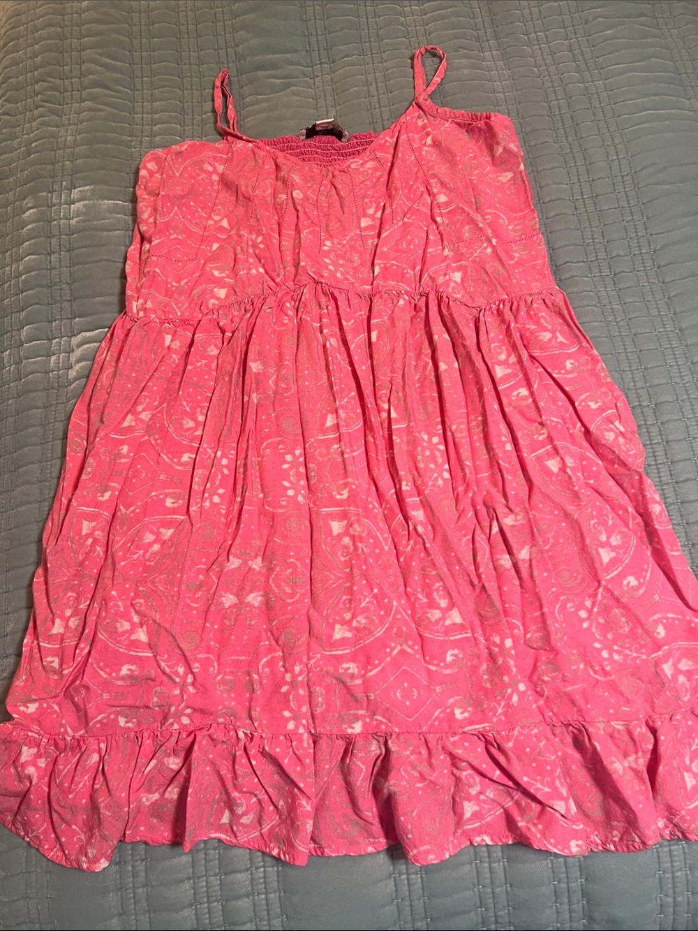 Simply Noelle Hot Pink Smocked Top